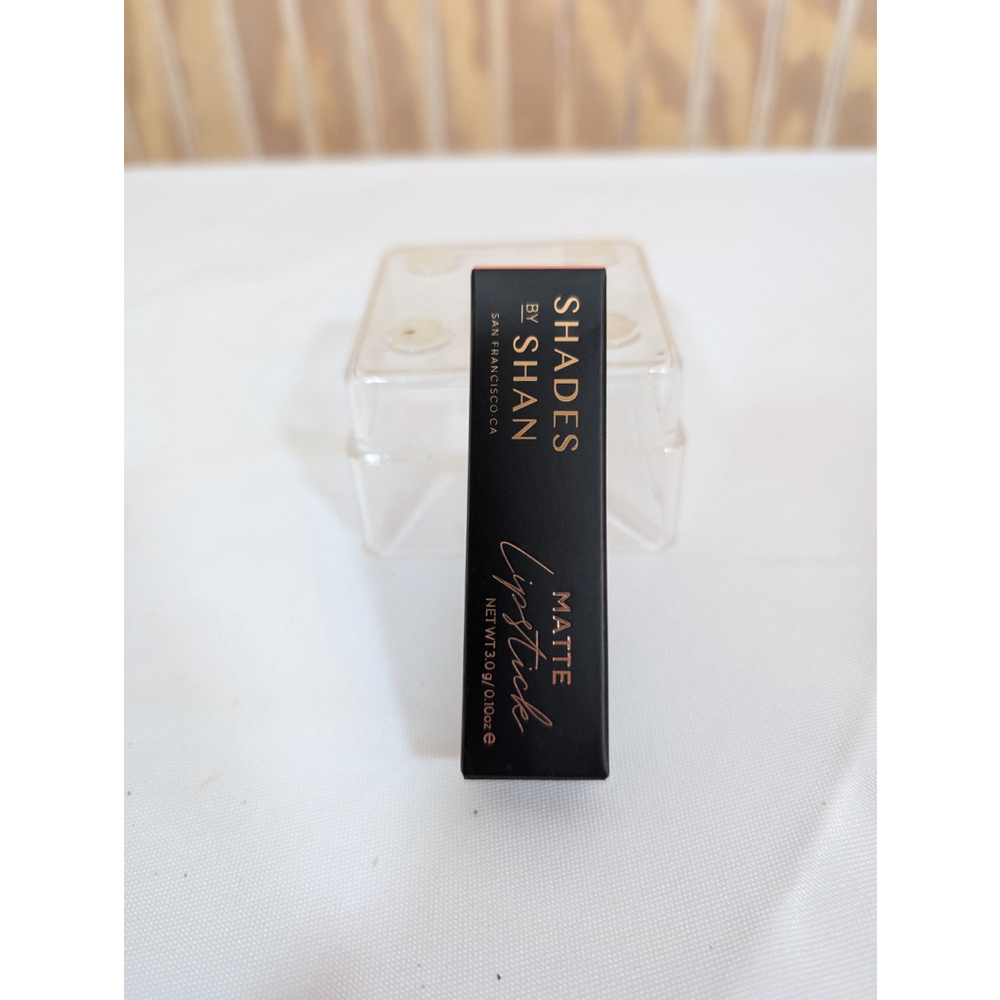 NWT NIB Shades by Shan Lipstick Dubai Peach Matte